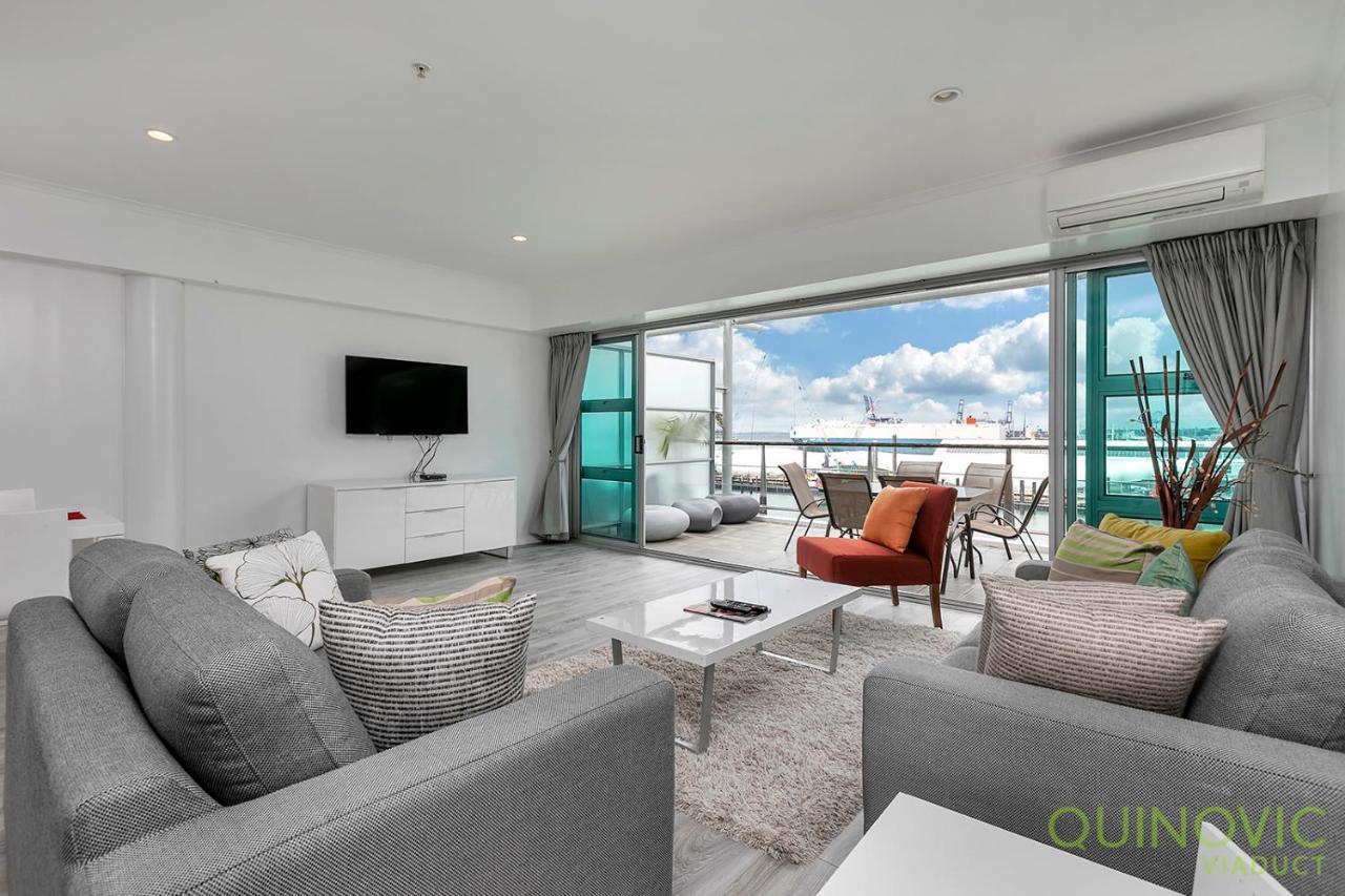 オークランドQv Absolute Waterfront With Carparkアパートメント エクステリア 写真